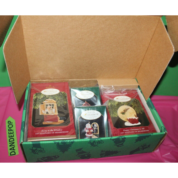 Hallmark The Night Before Christmas 1997 Membership Kit Complete NOS In Box